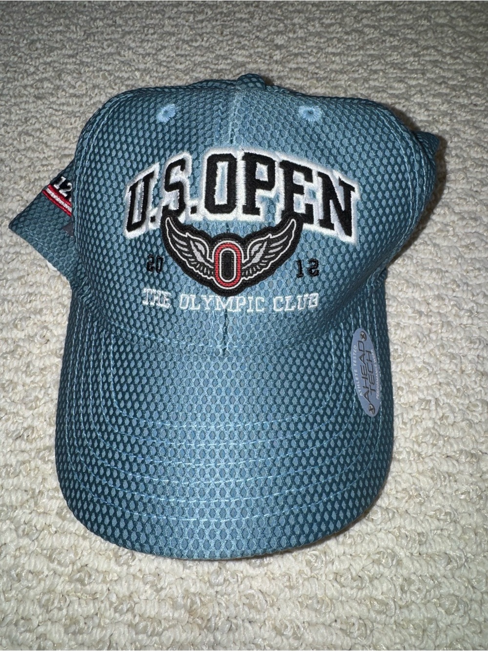 U.S. Open Mesh Baseball Cap - Light Blue